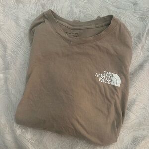 The North Face Tan Crew Neck Tee